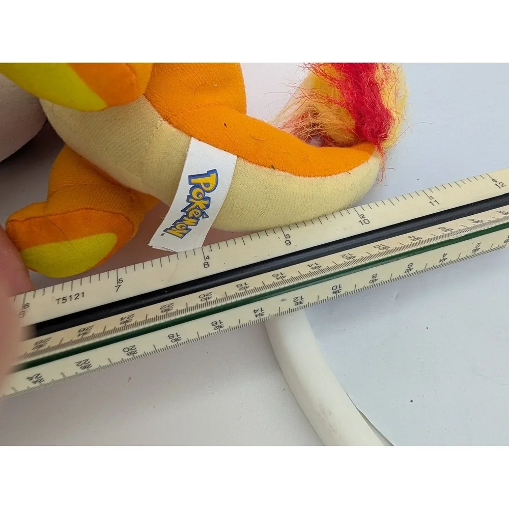 Pokemon Charmander Plush and Poke Ball Set Orange Fire Type Stuffed‎ Toy 6 Inch